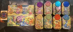 8 Prismatic Evolutions Mini Tins FULL Set + Art Cards & Coins - No Packs! - Image 1