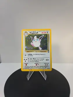 Pokemon TCG Wigglytuff Holo Rare Card Jungle Series 16/64 Near Mint Vintage - Image 1