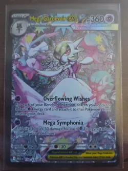 Pokemon Mega Gardevoir EX Holo TCG Card 178/132 Me01: Mega Evolution - Image 1