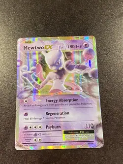 Mewtwo EX 52/108 Ultra Rare Holo Pokemon Card XY Evolutions 2016 PWE - Image 1