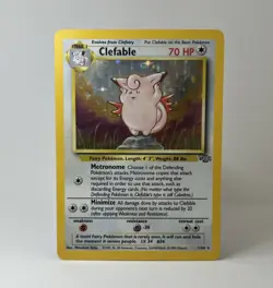 Clefable Jungle 1/64 Holo Unlimited Rare 1999 Pokemon TCG Card NM - Image 1
