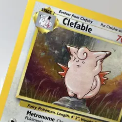 Clefable Jungle 1/64 Holo Unlimited Rare 1999 Pokemon TCG Card NM - Image 3