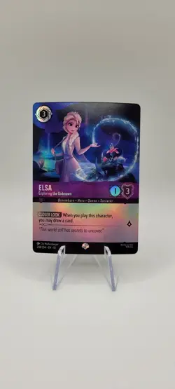 Disney Lorcana TCG: Elsa - Exploring The Unkown (Epic) Card - 208/204 NM - Image 1