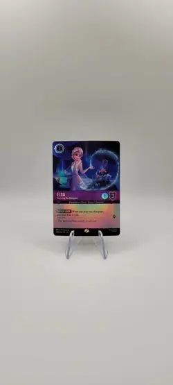 Disney Lorcana TCG: Elsa - Exploring The Unkown (Epic) Card - 208/204 NM - Image 2