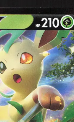 Leafeon V 268/S-P Sword & Shield Promos LP Japanese Pokemon Card TCG - Image 3