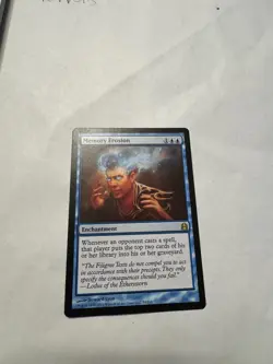 Magic the Gathering Memory Erosion Enchantment Blue Mana - Image 1