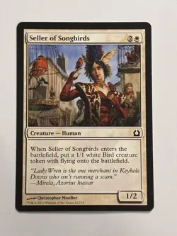New: 2012 MTG Seller of Songbirds Return to Ravnica 022 Regular Common - Image 1