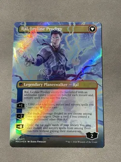 MTG - Ral, Monsoon Mage - Textured Foil Borderless - MH3 0471 Modern Horizons 3 - Image 2