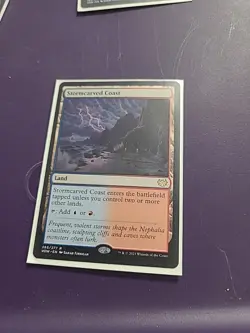 MTG Stormcarved Coast Innistrad Crimson Vow Regular Non-foil - Image 1