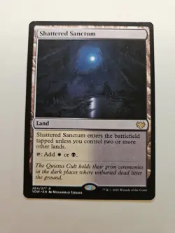 MTG Shattered Sanctum NM Innistrad: Crimson Vow 264/277 Regular Rare - Image 1