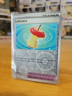Leftovers Scarlet & Violet-151 163/165 Reverse Holo Uncommon Pokemon TCG - Image 3