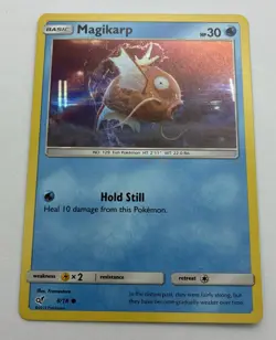 Pokemon TCG Detective Pikachu Magikarp 8/18 Holo Unplayed NM - Image 1