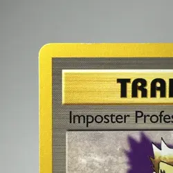 Imposter Professor Oak 73/102 Base Set Unlimited Rare 1999 WOTC Pokemon TCG LP - Image 2