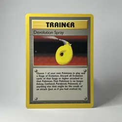 Devolution Spray Trainer Base Set 72/102 Unlimited Rare WOTC 1999 Pokemon TCG LP - Image 1