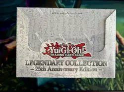 Sealed Konami Yu-Gi-Oh! TCG Legendary Collection 25th Anniversary Display Case - Image 2