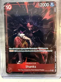 Shanks (004) (Alternate Art) OP09-004 Emperors in the New World Foil - Image 1