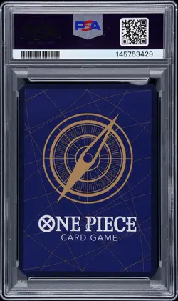 2025 ONE PIECE JPN EB02-ANIME 25TH COLLECTION MANGA AA MONKEY D. LUFFY PSA 10 - Image 2