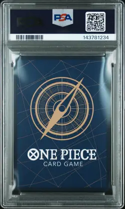 2025 ONE PIECE JPN EB03-ONE PIECE HEROINES EDITION MANGA ALT ART #061 UTA PSA 10 - Image 2
