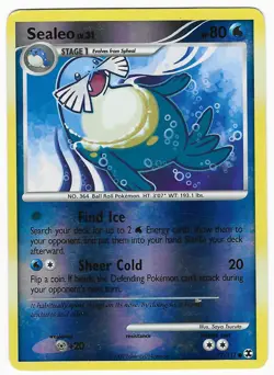 Sealeo Rising Rivals 77/111 Reverse Holo Pokemon TCG Card - Image 1