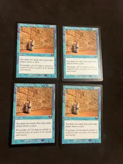 x4 Words of Wisdom [Odyssey] 4x Magic MTG Cards LP - Image 1