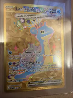 Lapras ex 164 Sv: Scarlet & Violet Promo Cards Holo - Image 2