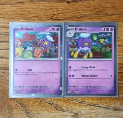 Drifloon 005 Drifblim 006 Black Star Promo 2025 Mega Evolution Pokemon Card TCG - Image 1