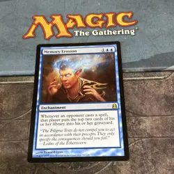 Memory Erosion Commander Regular. TCG MTG CARD NM - Image 1