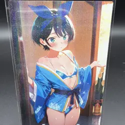 Ruka Sarashina Anime Waifu Card Doujin ACG Goddess Holo - Image 1