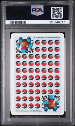 1998 POKEMON STADIUM BLUE VERSION PLAYING CARDS KING OF DIAMONDS NIDOQUEEN PSA 9 - Image 2