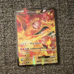 Pokemon Charizard EX XY121 Promo Holo Card - Image 1