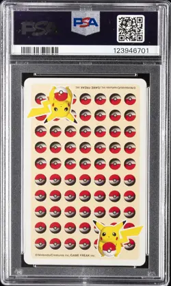 1998 POKEMON STADIUM YELLOW VERSION PLAYING CARDS POLIWRATH PSA 9 - Image 2