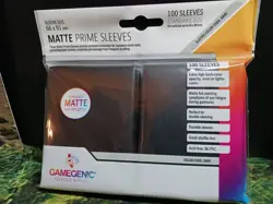 Matte Prime Sleeves 100 ct - GameGenic - NEW Value Pack - Image 1