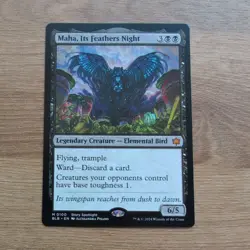 Maha, Its Feathers Night Bloomburrow Regular- NM/M - Image 1