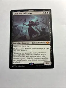 Gisa, the Hellraiser - Outlaws of Thunder Junction MTG Plus Bonus Rare!!! - Image 1