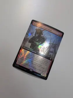 MTG -Siege-Gang Lieutenant (Extended Art Ripple Foil) - Commander MC3 NM/M - Image 2