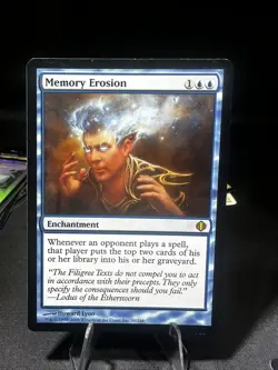 Memory Erosion *Shards of Alara* MTG Magic the Gathering - Image 1