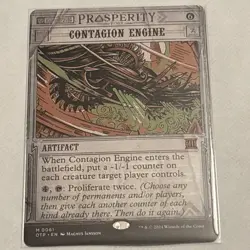 Contagion Engine Outlaws of Thunder Junction: Breaking News Regular - Image 1