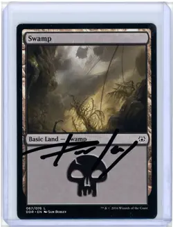 Swamp Signed Artist Proof MTG - Image 1