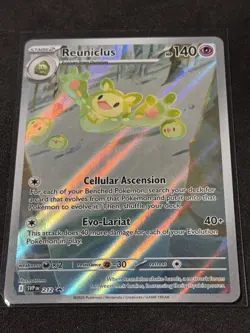 Pokemon TCG Black Bolt & White Flare Illustration Rare Reuniclus Promo SVP 212 - Image 1