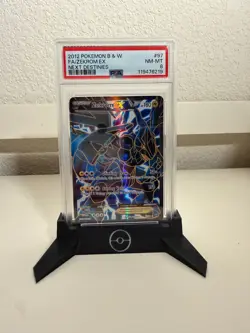 Pokemon Zekrom EX Full Art Next Destinies #97 PSA 8 NM-MT - Image 1