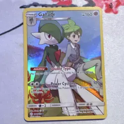 Pokemon Gallade Secret Rare Holo 244/236 Sm-Cosmic Eclipse Double Type 160 HP - Image 1