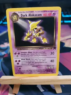 Pokemon Card Dark Alakazam 18/82 Team Rocket Non-Holo Unlimited Rare - Image 3