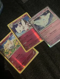 Pokemon TCG Togepi Togetic Togekiss 3 Card Lot - Image 2