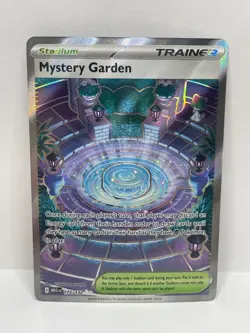 Mystery Garden Ultra Rare Pokemon TCG Mega Evolutions 172/132 - Image 1