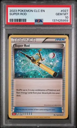 2023 POKEMON CHARIZARD & HO-OH EX DECK #027 SUPER ROD PSA 10 - Image 1
