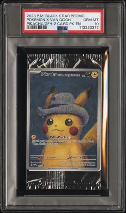 2023 POKEMON BLACK STAR PROMO CELLO PACK CELLO PSA 10 - Image 1