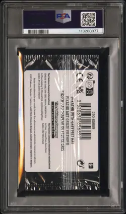2023 POKEMON BLACK STAR PROMO CELLO PACK CELLO PSA 10 - Image 2
