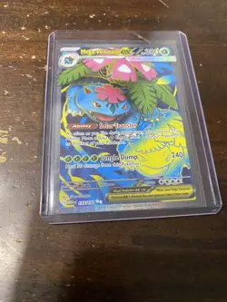 Pokemon TCG Mega Evolution Mega Venusaur EX 155/132 Full Art IN HAND VHTF - Image 1