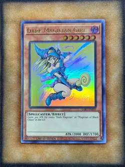 Yugioh Dark Magician Girl LART-EN035 Ultra Rare Lost Art Promo NM - Image 1