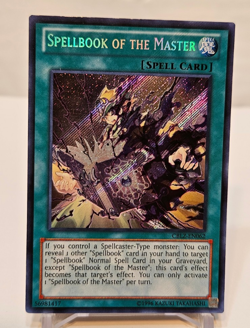 Spellbook of the Master CBLZ-EN062 Secret Rare Unlimited Yugioh 935 - Image 1